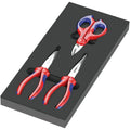 Wera 9781 Foam Insert Knipex Pliers Set 2, 3-Pieces
