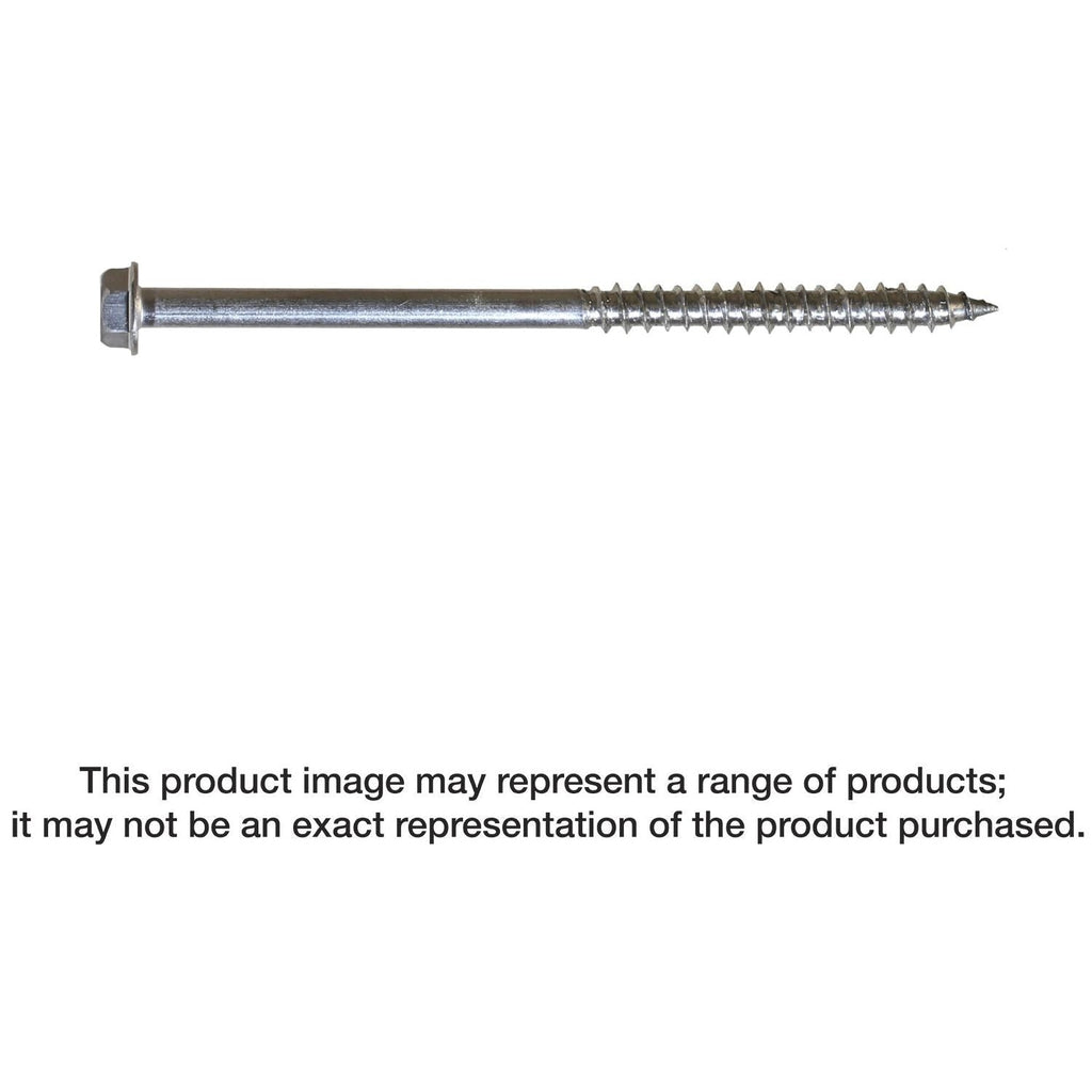 Simpson Strong-Tie SDWH27500SS-RP1 Strong-Drive SDWH TIMBER-HEX SS Screw, 0.275-in. x 5-in. 1/2 Hex, Type 316