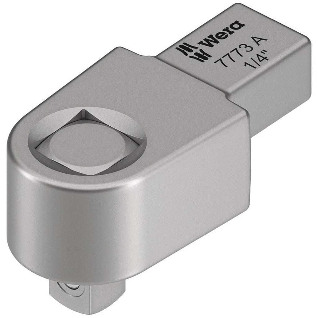 Wera 7773 A Square Drive Insert, 9X12-mm., 9X12x1/4-in.x44-mm.
