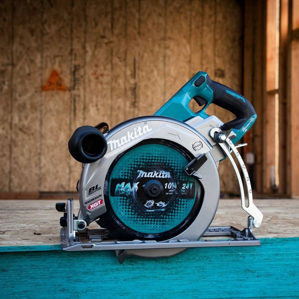 Makita 40V max XGT Brushless Rear Handle 10-1/4" AWS Circular Saw 4.0Ah Kit w/ 2-Batteries