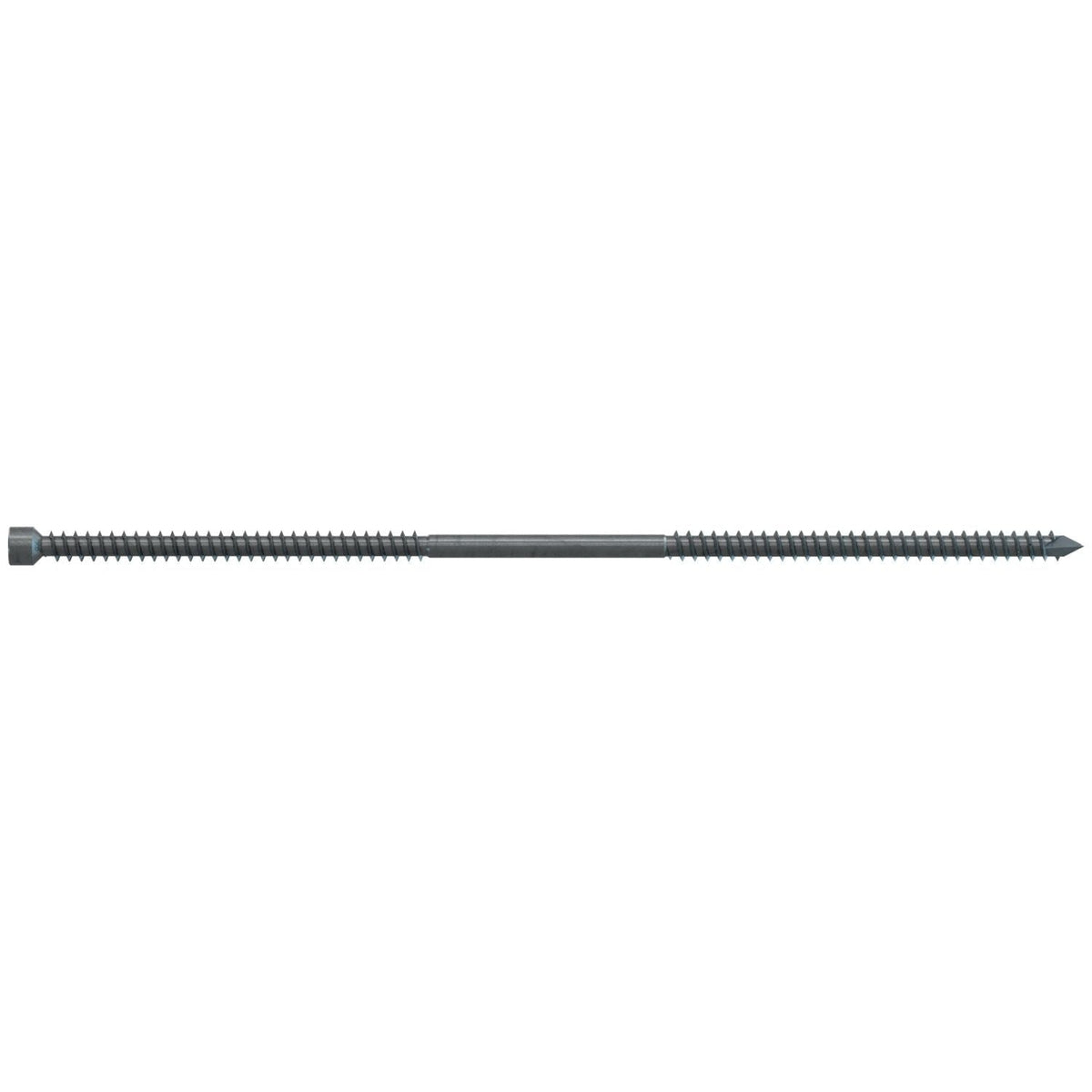 Simpson Strong-Tie SWD221034DBB-R30 Strong Drive SWD Double-Threaded Screw, 0.235-in. x 10-3/4-in. T40, Black, 30-Pack