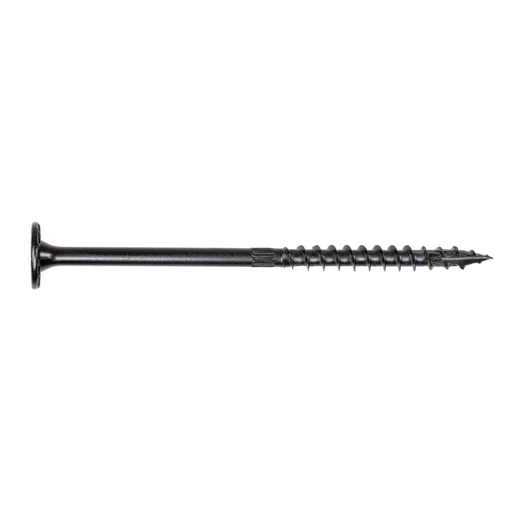 Simpson Strong-Tie SDWS22512DBBRC12 Outdoor Accents Structural Wood Screw, .220-in. x 5-1/2-in. DB Coating, Black, 12-Pack