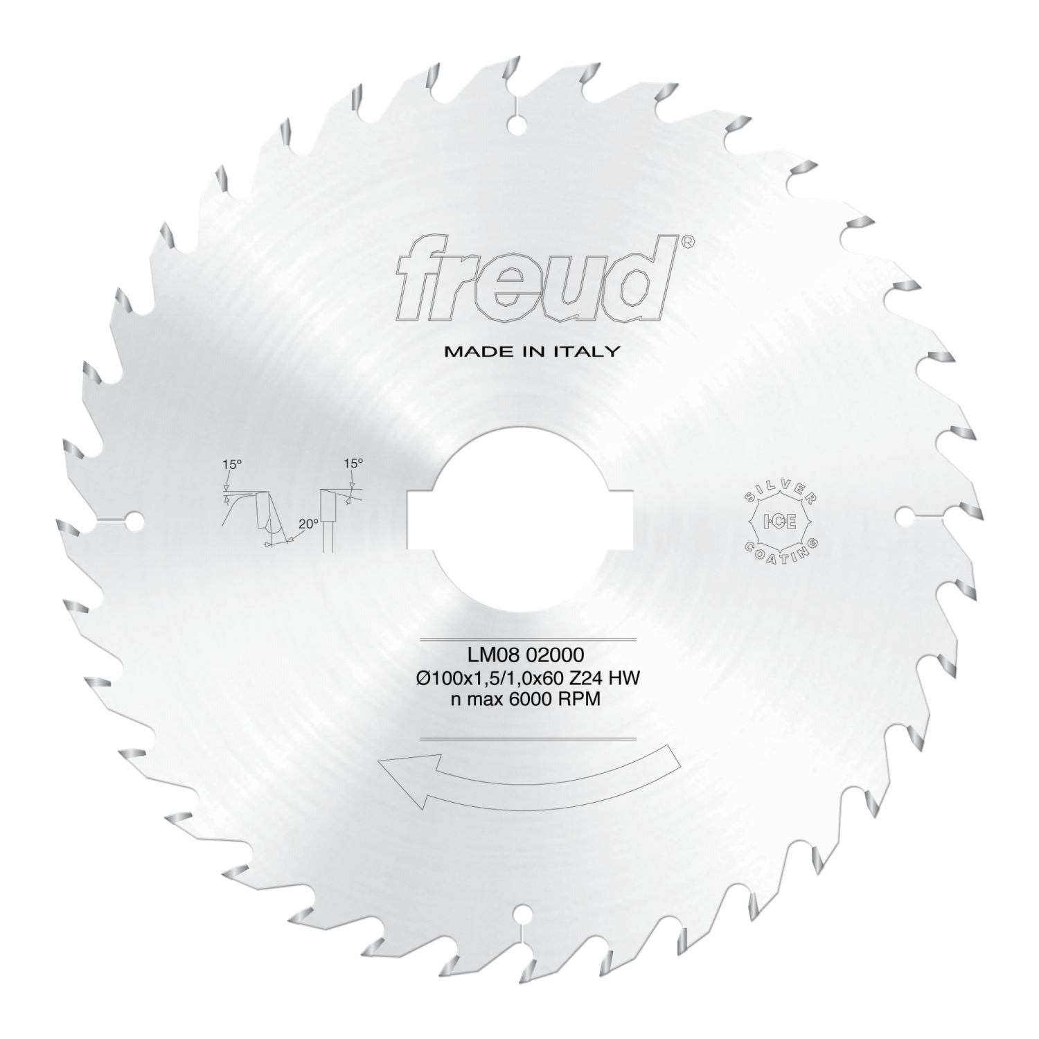 Freud LM0802 180mm Full Kerf Gang Ripping Saw Blade