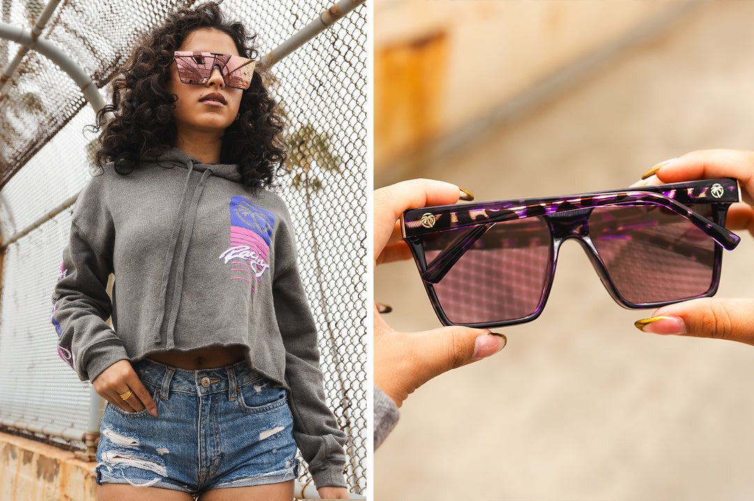 Heat Wave Clarity Velvet Tortoise Sunglasses