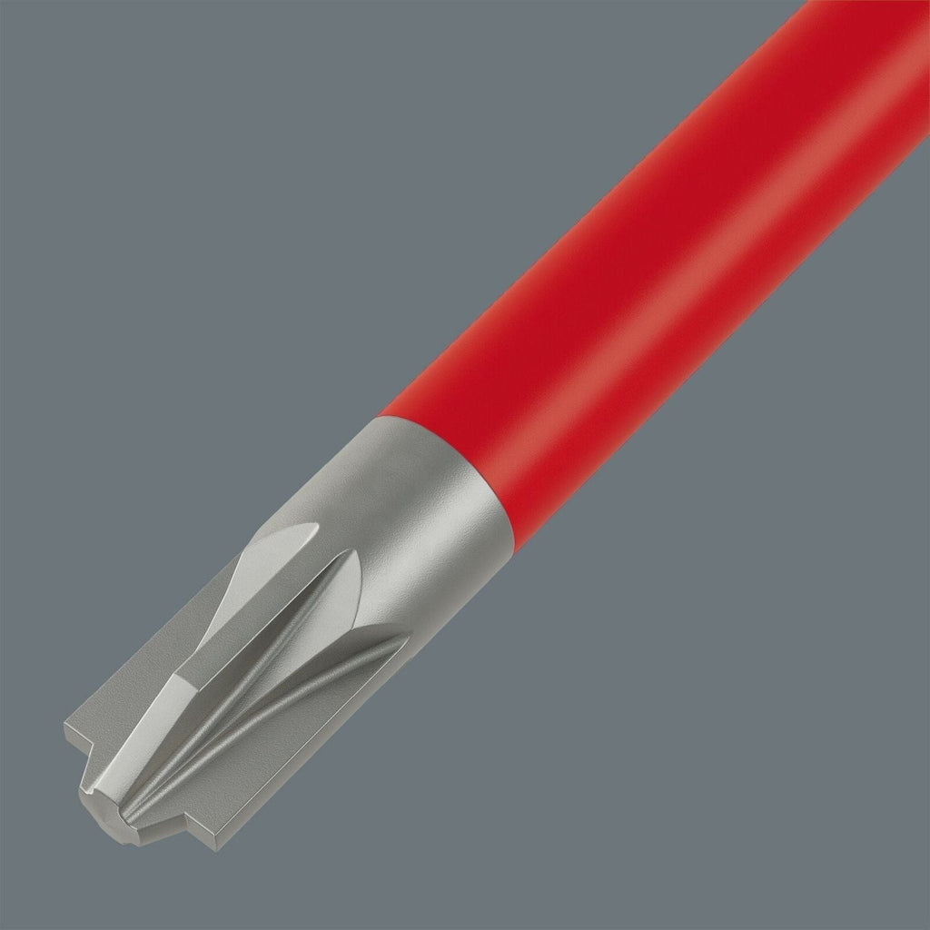 Wera Kraftform Kompakt VDE 3065 Is Pz/S Take It Easy SB, Stainless Steel, # 1x157-mm.
