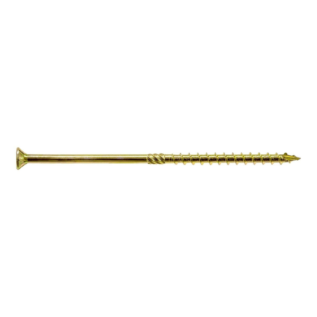 Simpson Strong-Tie SDCP22700 Strong-Drive SDCP TIMBER-CP Screw, 0.315-in. x 7-in. T40, Yellow Zinc, 250-Pack