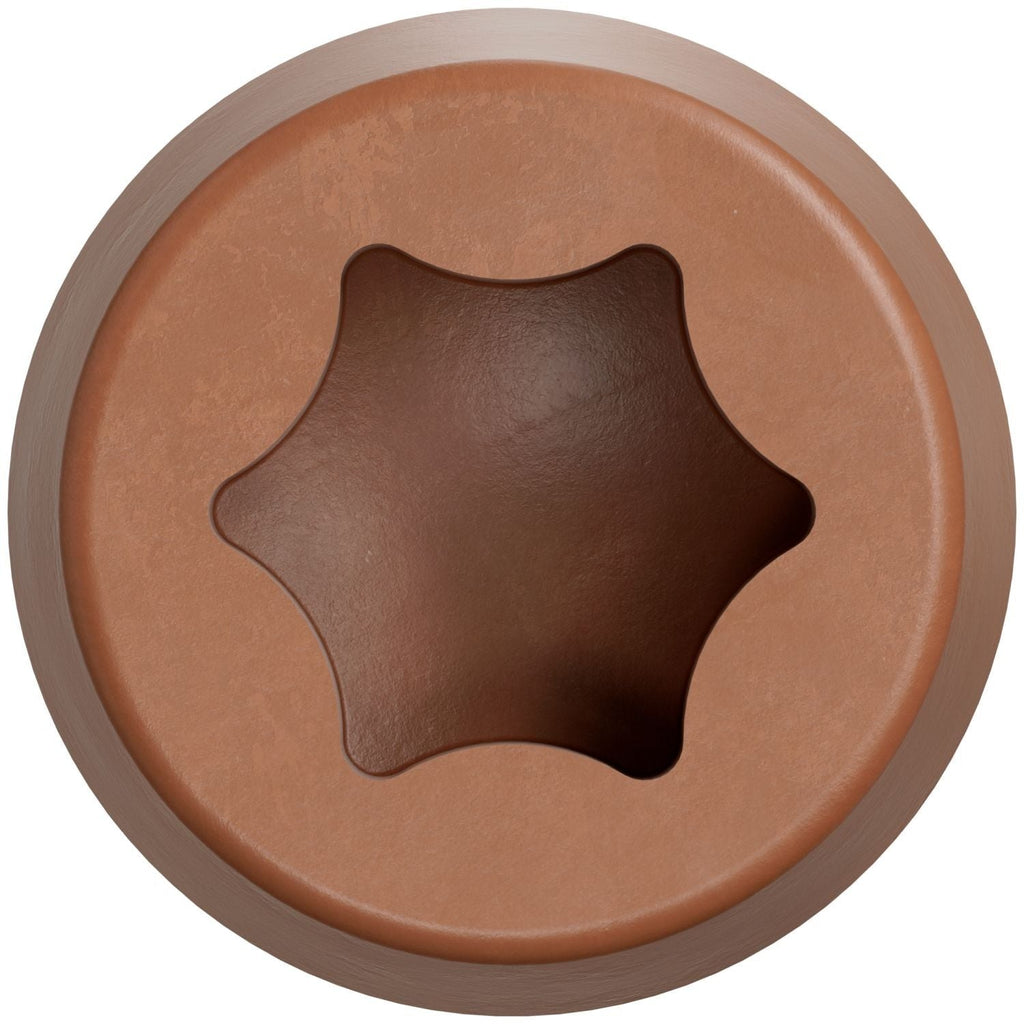 Simpson Strong-Tie DCU234STN03 Deck-Drive DCU COMPOSITE Screw (Collated), #10 x 2-3/4-in. Quik Guard Tan 03, 1000-Pack
