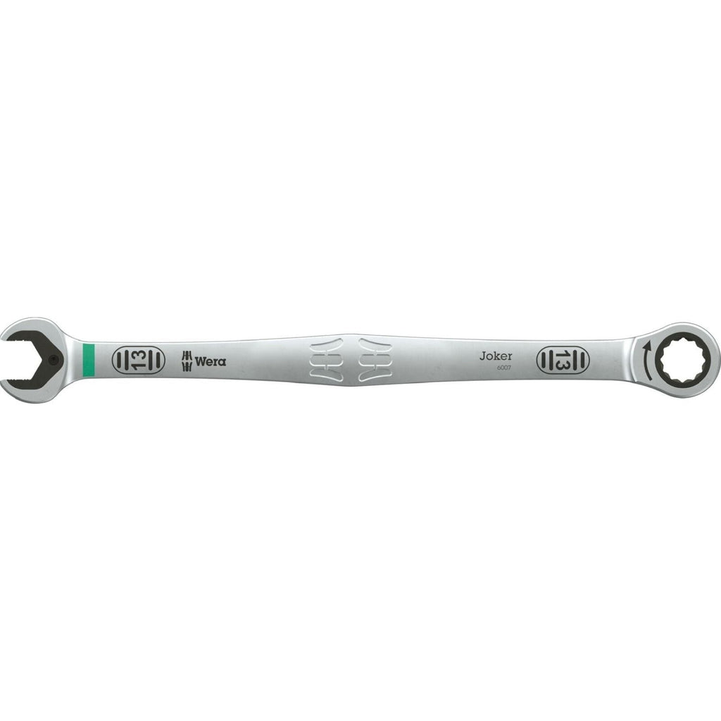 Wera 6007 Joker SB Ring Ratchet Spanner, Long Design, 13x245-mm.