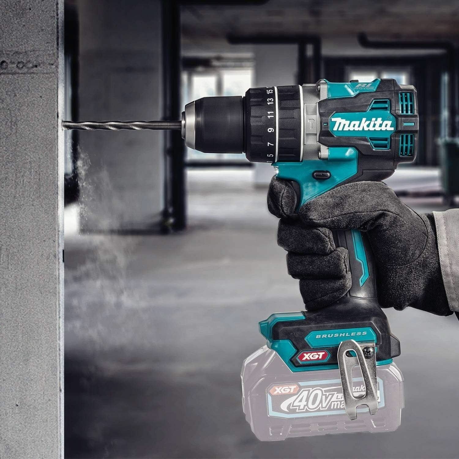 Makita GPH02Z 40V max XGT Compact Brushless Cordless 1/2" Hammer Driver-Drill, Tool Only