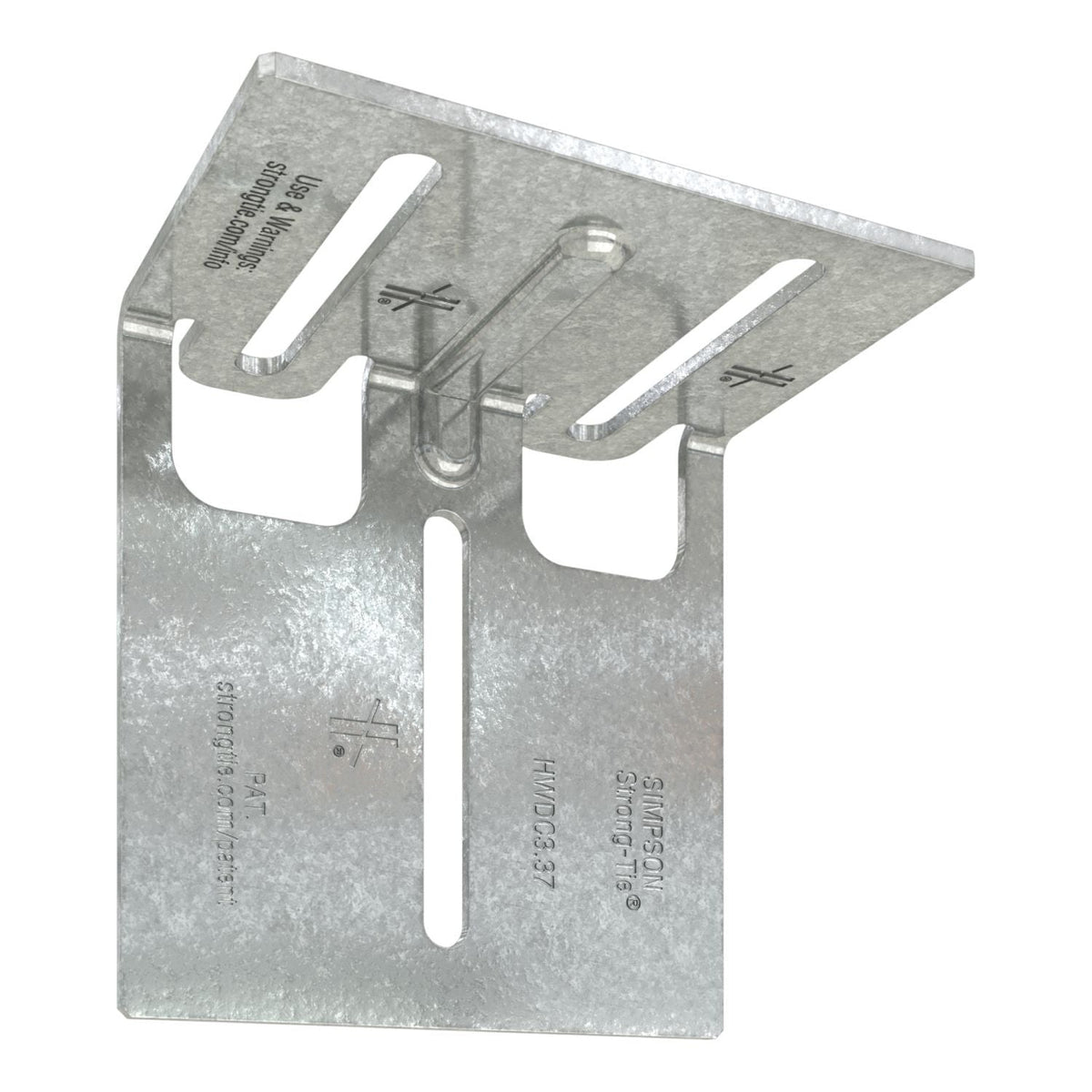 Simpson Strong-Tie HWDC3.37-KT25 HWDC 3-3/8-in. Head-of-Wall Drift-Clip Connector, 25-Pack