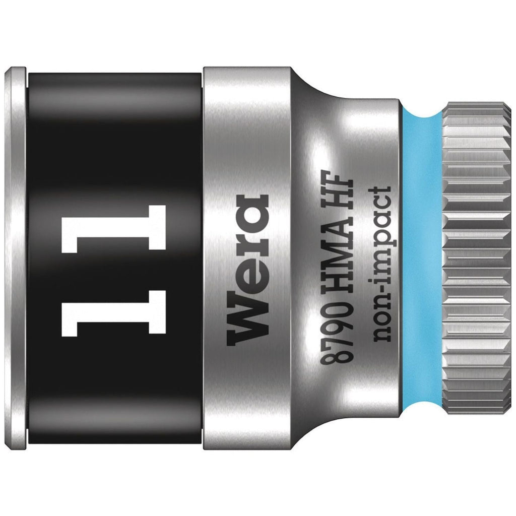 Wera 8790 Hma Hf Zyklop Socket With 1/4-in. Drive With Holding Function, 11x23-mm.