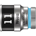Wera 8790 Hma Hf Zyklop Socket With 1/4-in. Drive With Holding Function, 11x23-mm.