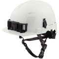 Milwaukee 48-73-1321 White Front Brim Safety Helmet - Type 2, Class E