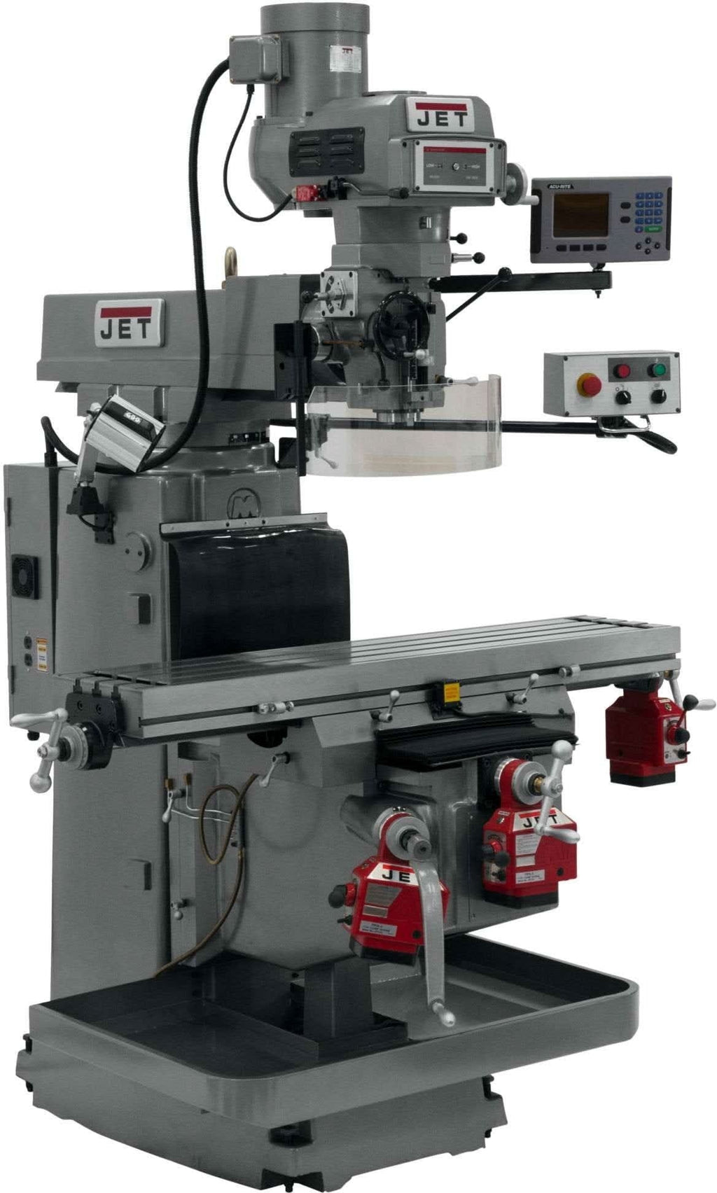 Jet Tools 698053 JTM-1254VS 200S DRO X,Y,Z PFD