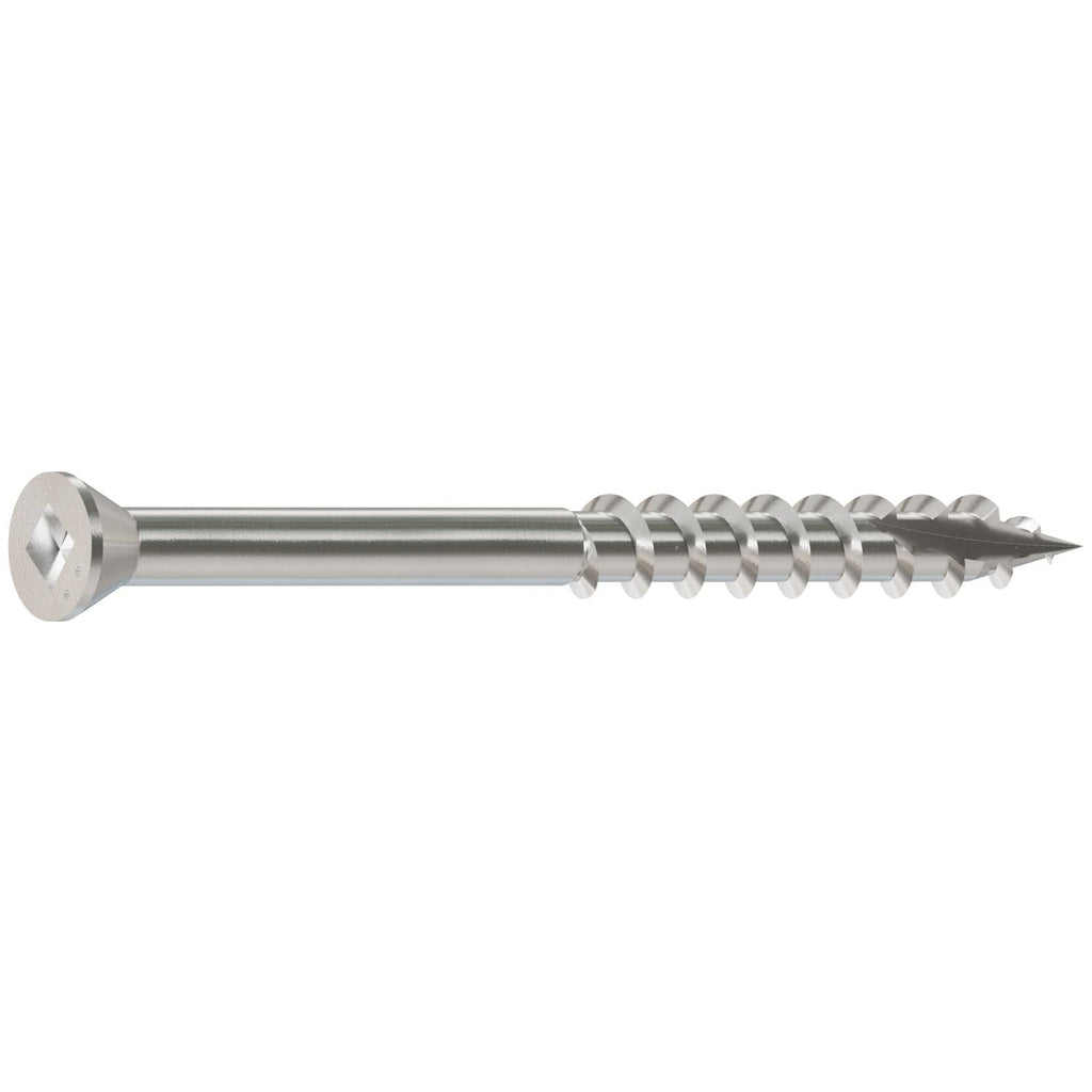 Simpson Strong-Tie S07200FB5 Trim-Head Screw, Square Drive, #7 x 2-in. #1 SQ, Type 305, 5-lb.