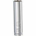 DEWALT 1/4 in. Drive 8 mm 6-Point Deep Socket with Chrome Vanadium Steel (DWMT86096OSP)