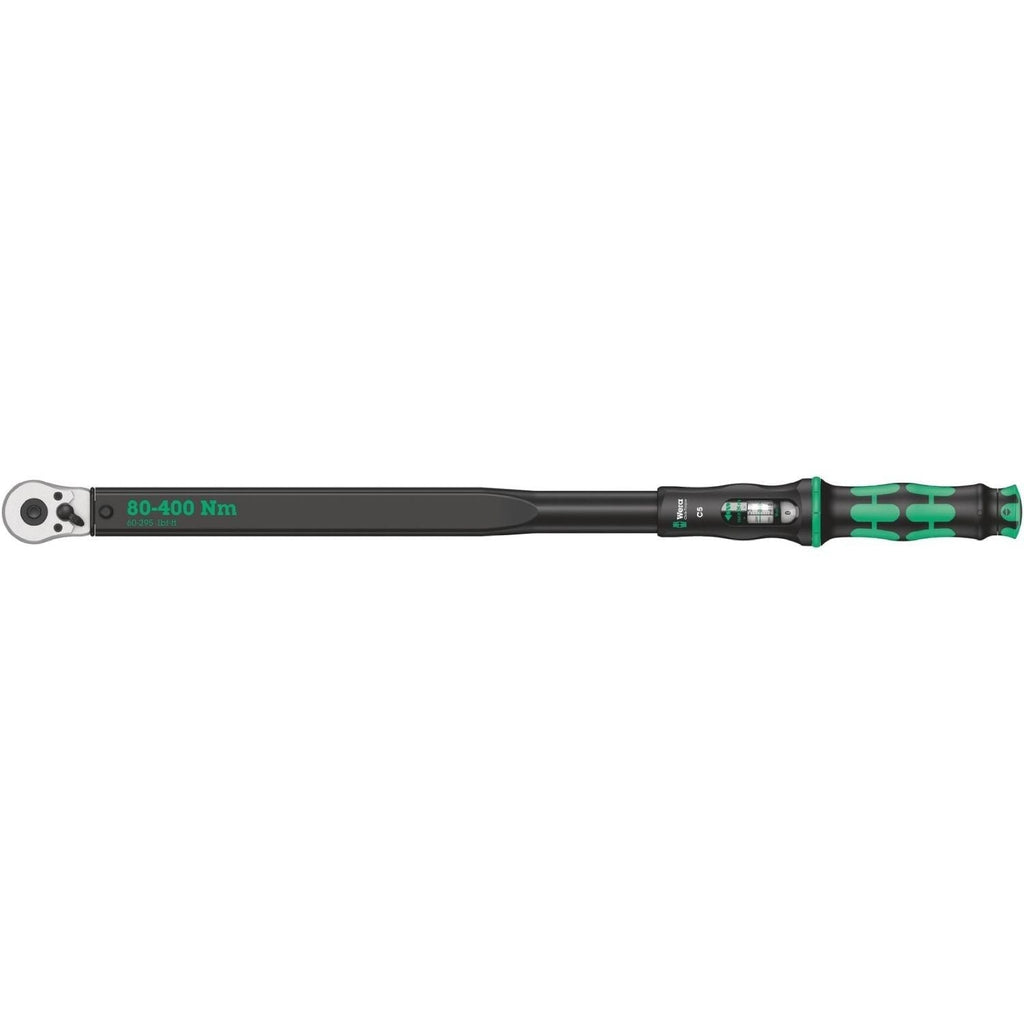 Wera Click-Torque C 5 Torque Wrench With Reversible Ratchet, 80-400 Nm, 1/2-in.x80-400 Nm