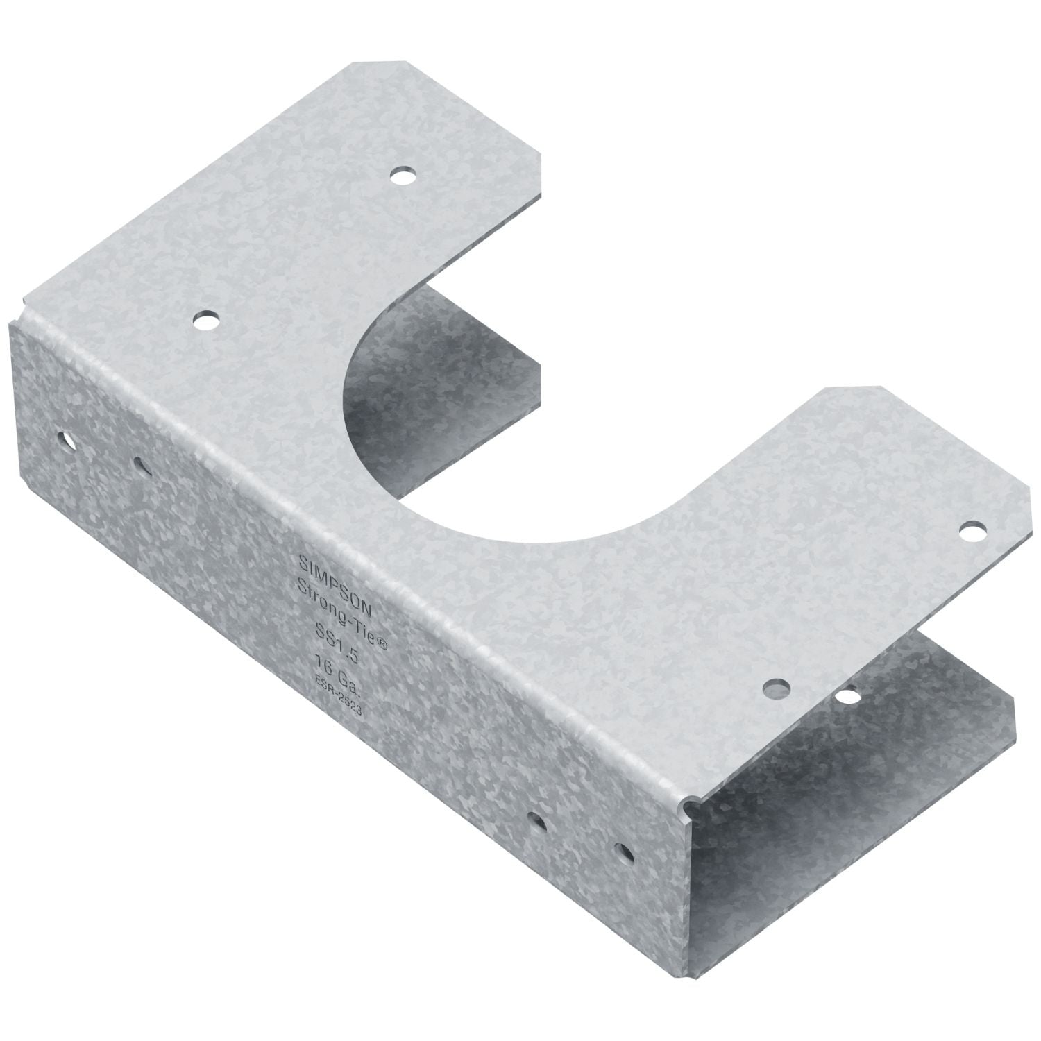 Simpson Strong-Tie SS1.5-R SS 16-Gauge Galvanized Stud Shoe for 2x Stud