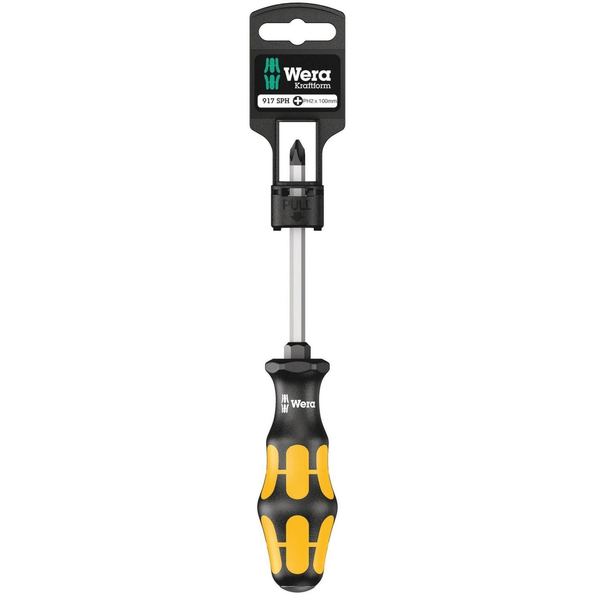 Wera 917 Sph SB Screwdriver For Phillips Screws, Ph 2x100-mm.