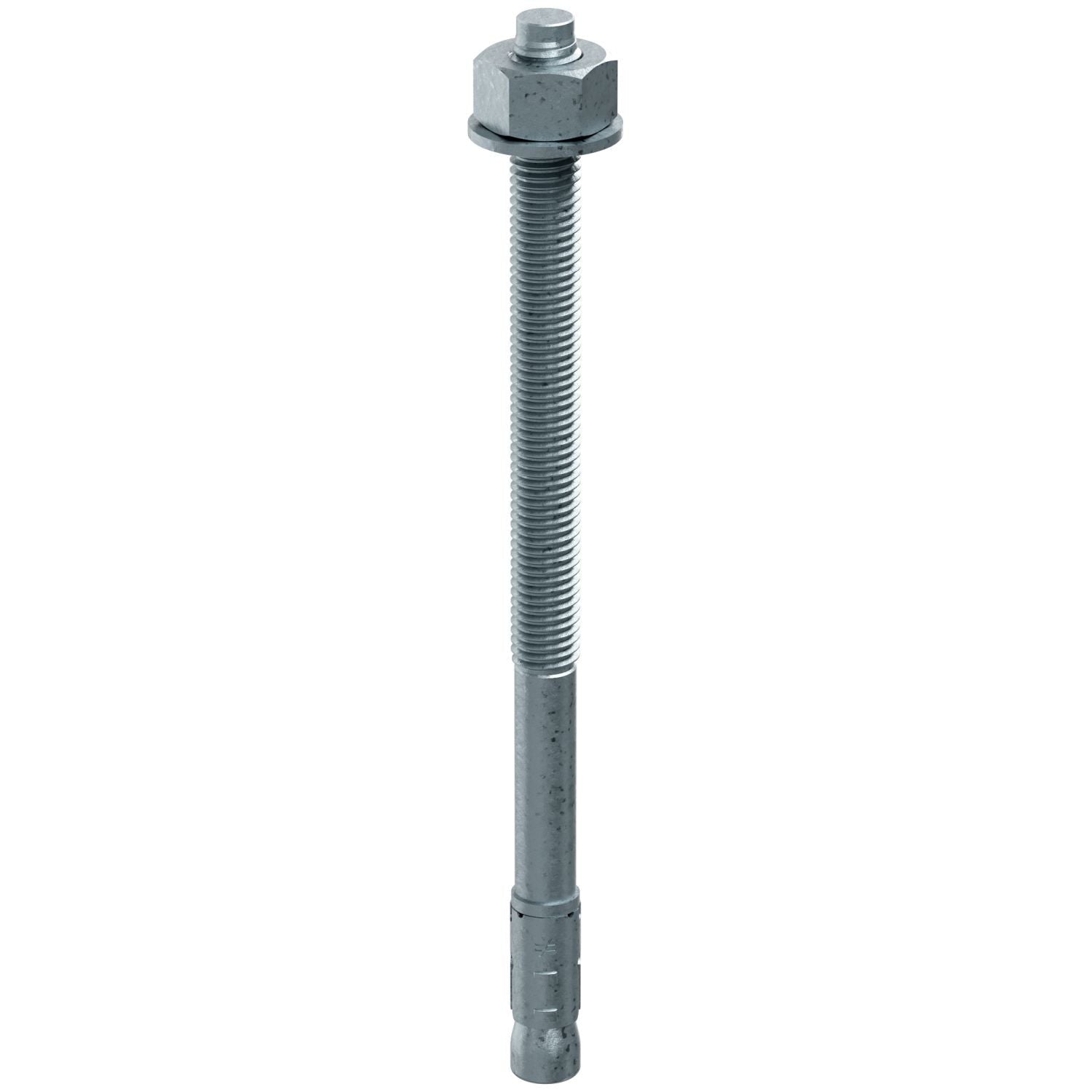 Simpson Strong-Tie STB2-62100MGF10 Strong-Bolt 2, 5/8-in. x 10-in. Mechanically Galvanized Wedge Anchor, Fully Assembled, 10-Pack
