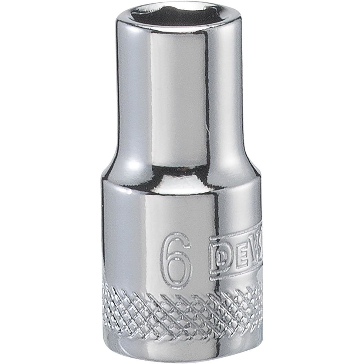 DEWALT 6 mm 1/4-in. Drive 6-Point Deep Impact Socket, Metric (DWMT86103OSP)