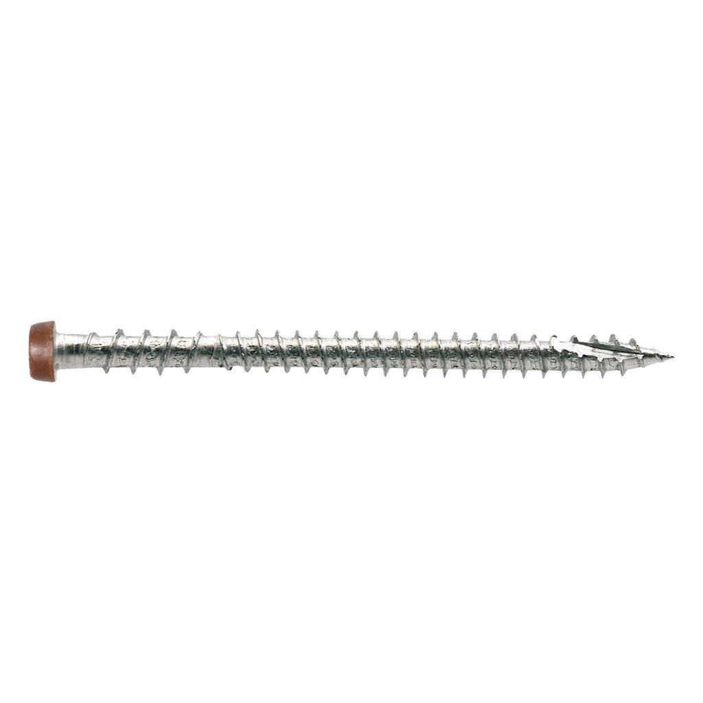 Simpson Strong-Tie DCU234P316TN01 Deck-Drive DCU COMPOSITE Screw, #10 x 2-3/4-in. T20, Type 316, Tan 01, 350-Pack
