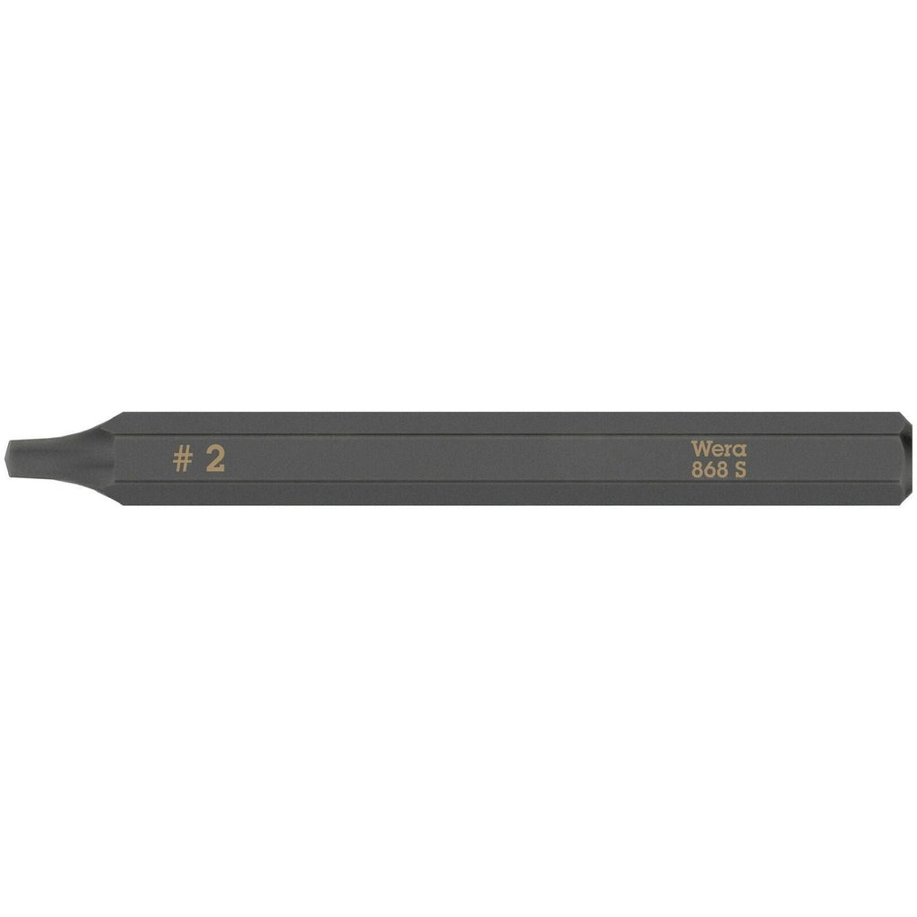 Wera 868 S Square Head Socket Bit For Impact Screwdrivers, # 3x70-mm.