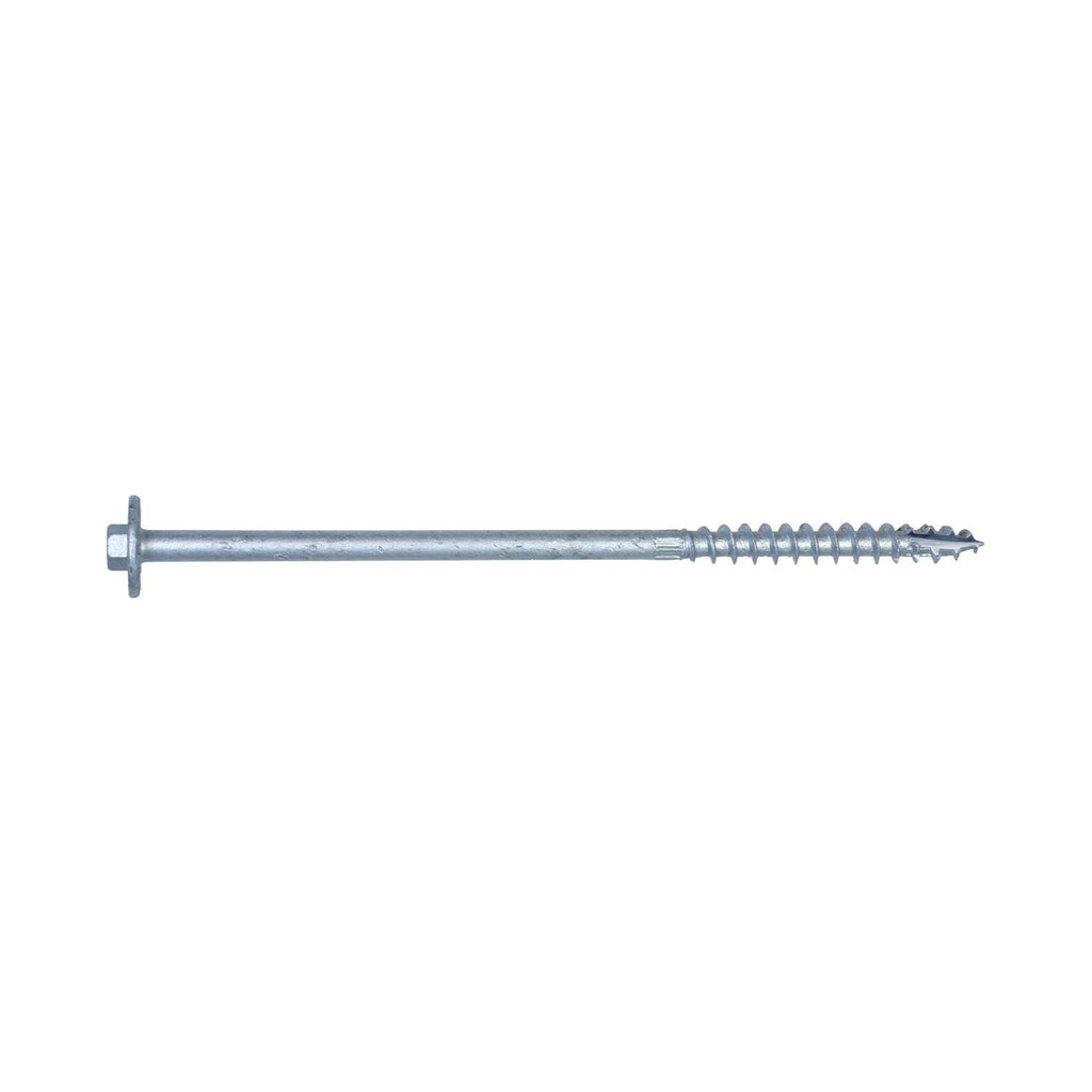 Simpson Strong-Tie SDWH27800GMB Strong-Drive SDWH TIMBER-HEX HDG Screw, 0.276-in. x 8-in. 3/8 Hex, 150-Pack
