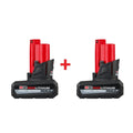 Milwaukee M12 REDLITHIUM HIGH OUTPUT XC 5.0Ah Battery, 2-Pack (Promo)