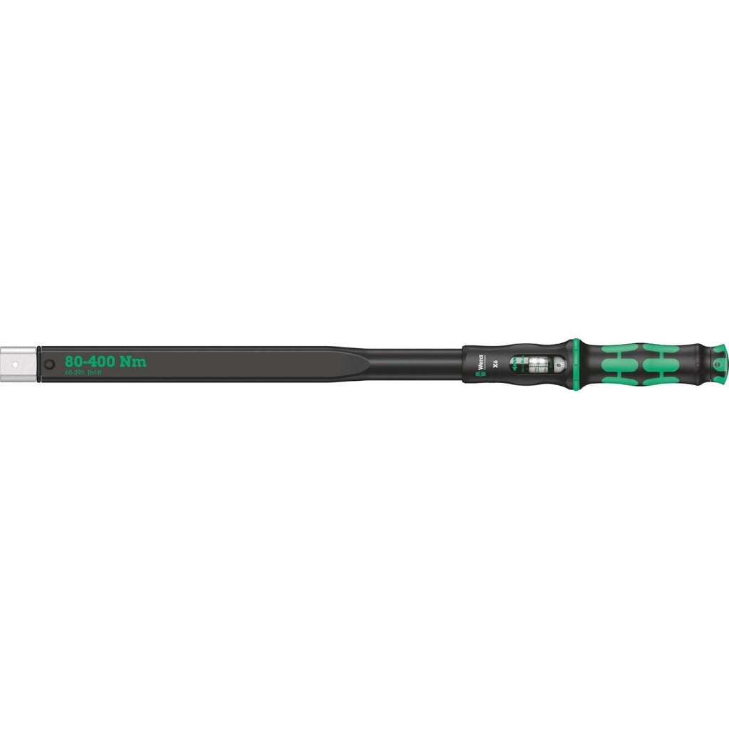 Wera Click-Torquex6 Torque Wrench For Insert Tools, 80-400 Nm, 14X18x80-400 Nm