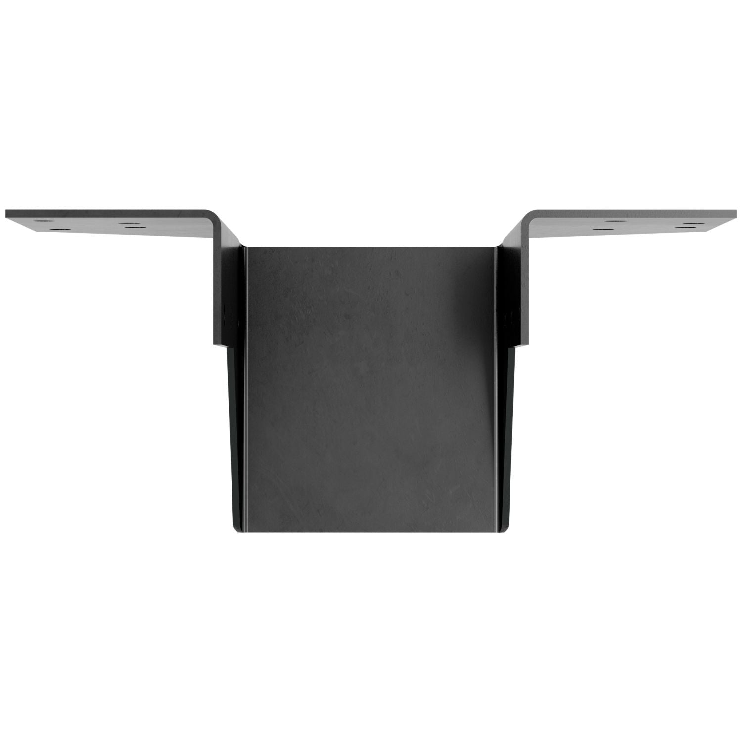Simpson Strong-Tie OHU48-SDS3 OHU Black Powder-Coated Ornamental Joist Hanger for 4x8 w/ Strong-Drive SDS Screws