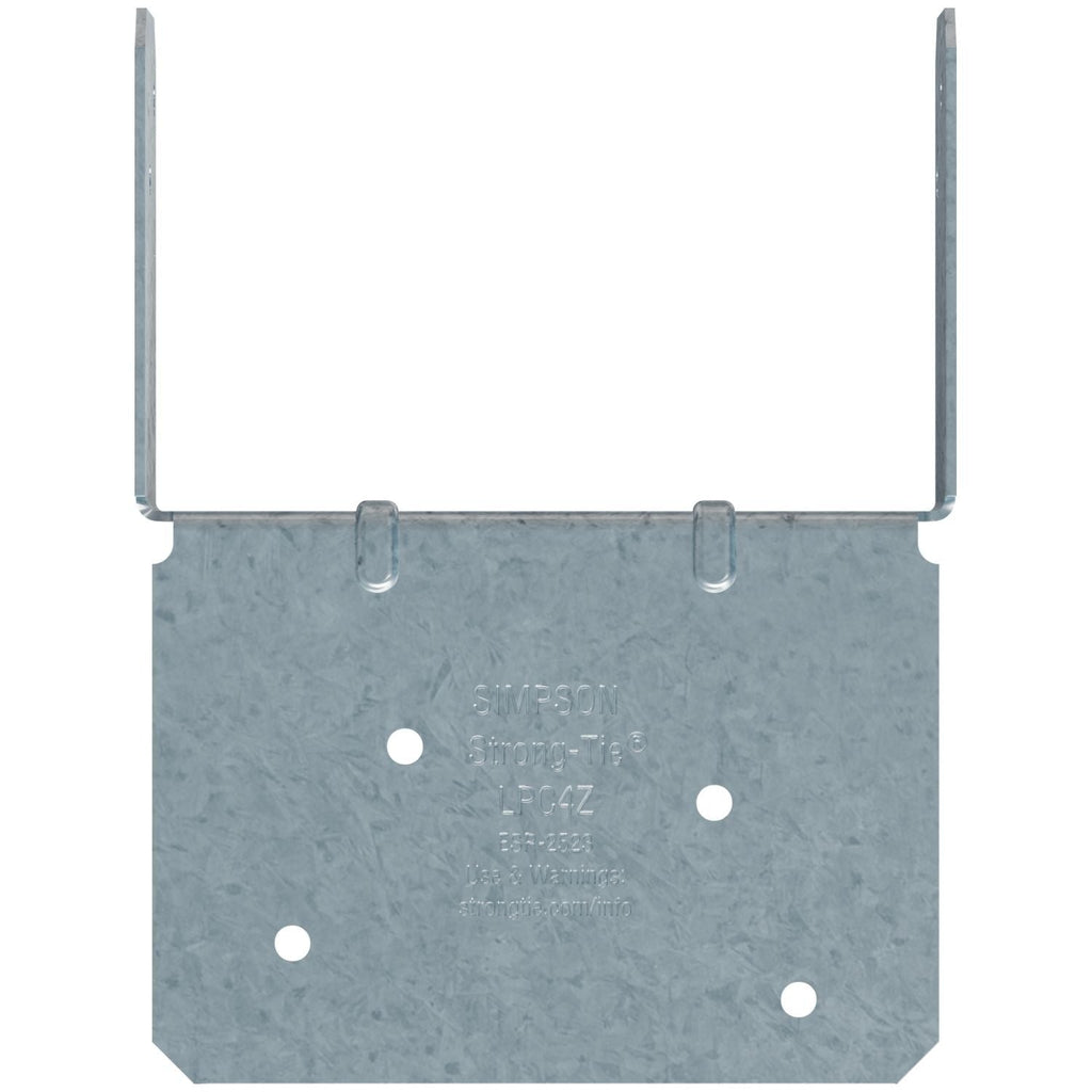 Simpson Strong-Tie LPC4Z LPCZ ZMAX Galvanized Adjustable Post Cap for 4x