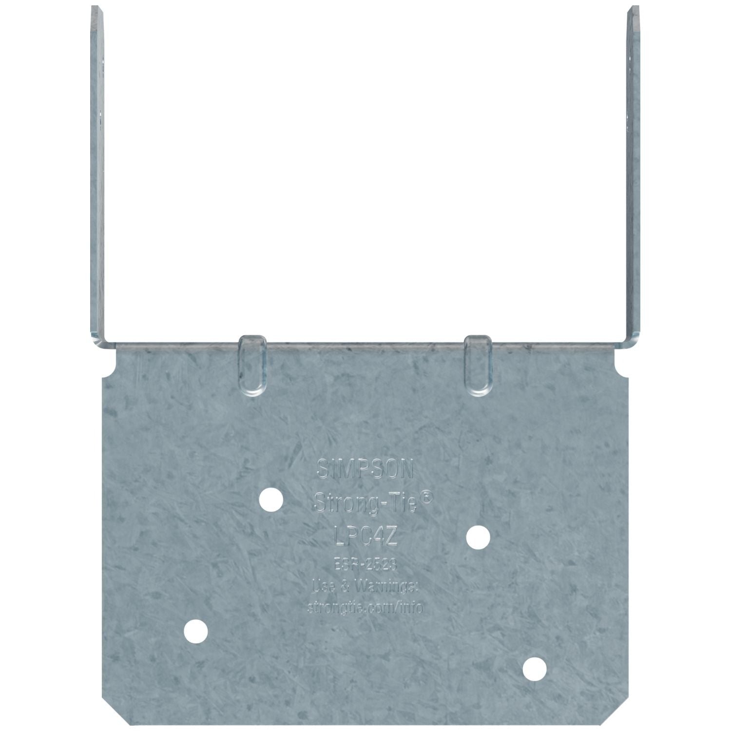 Simpson Strong-Tie LPC4Z LPCZ ZMAX Galvanized Adjustable Post Cap for 4x