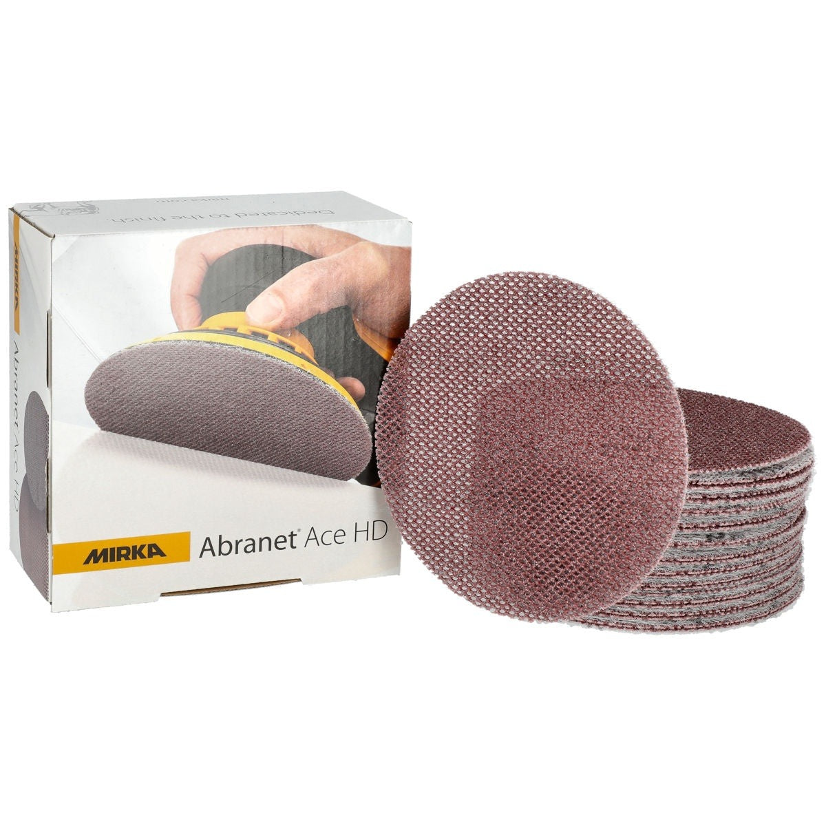 Mirka Abranet Ace HD 6-in. P40 Grip Net Sanding Disc, 25-Pack (AH-241-040)