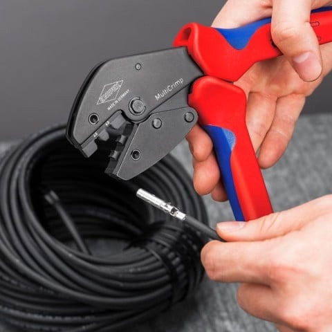 Knipex 9-1/4-in. MultiCrimp PV Crimping Pliers (97 33 03)
