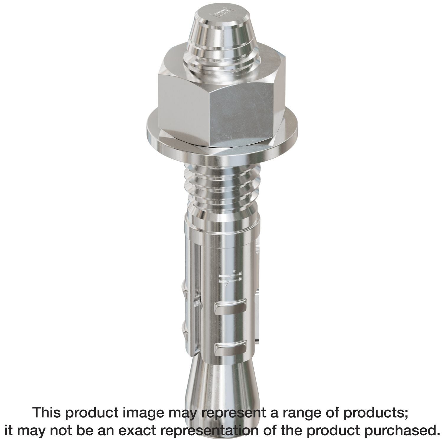 Simpson Strong-Tie STB2-372146SSR50 Strong-Bolt 2, 3/8-in. x 2-1/4-in. Type 316 Stainless-Steel Wedge Anchor, 50-Pack