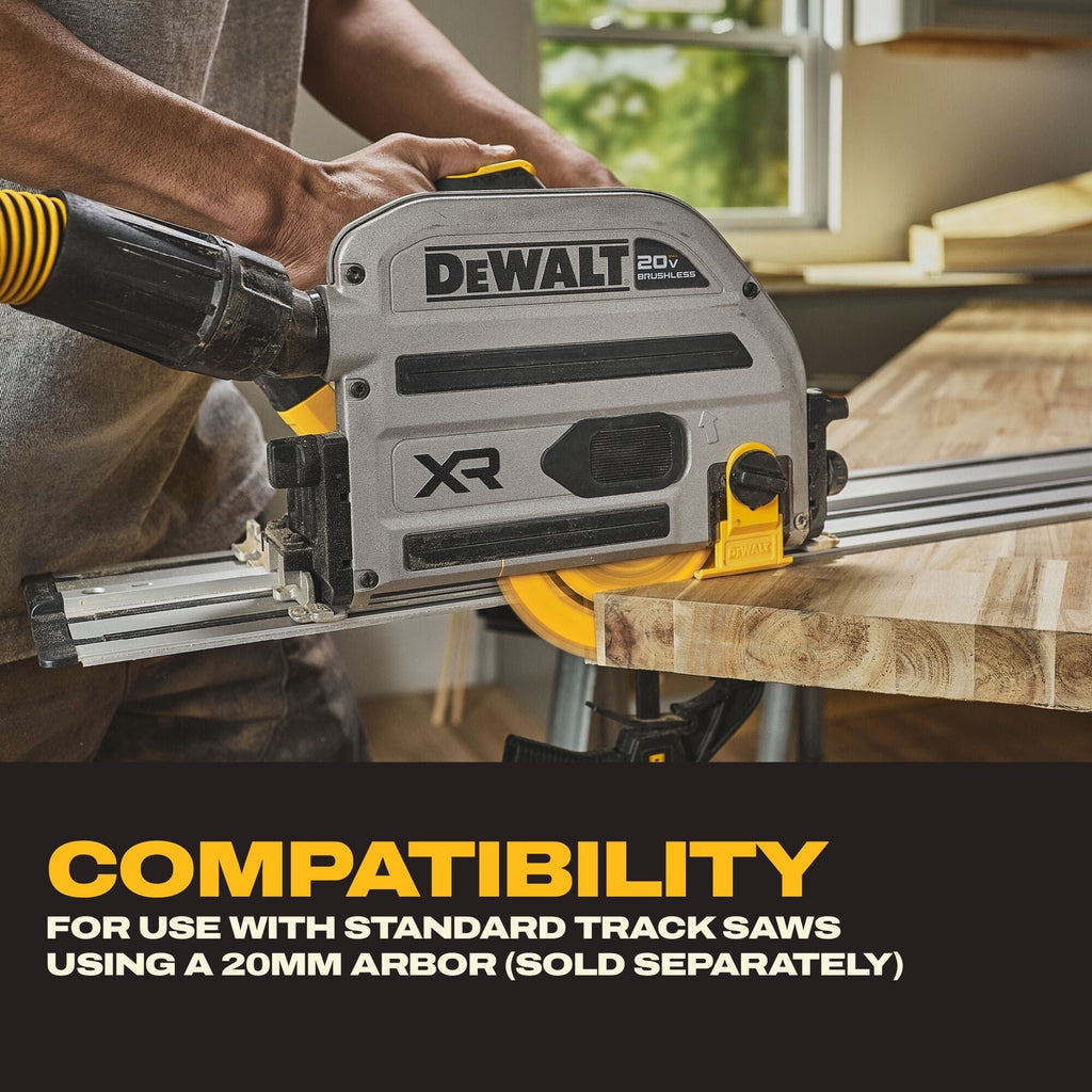 DEWALT 6-1/2-in. 24-Tooth General Purpose Track Saw Blade (DWA261224TS)