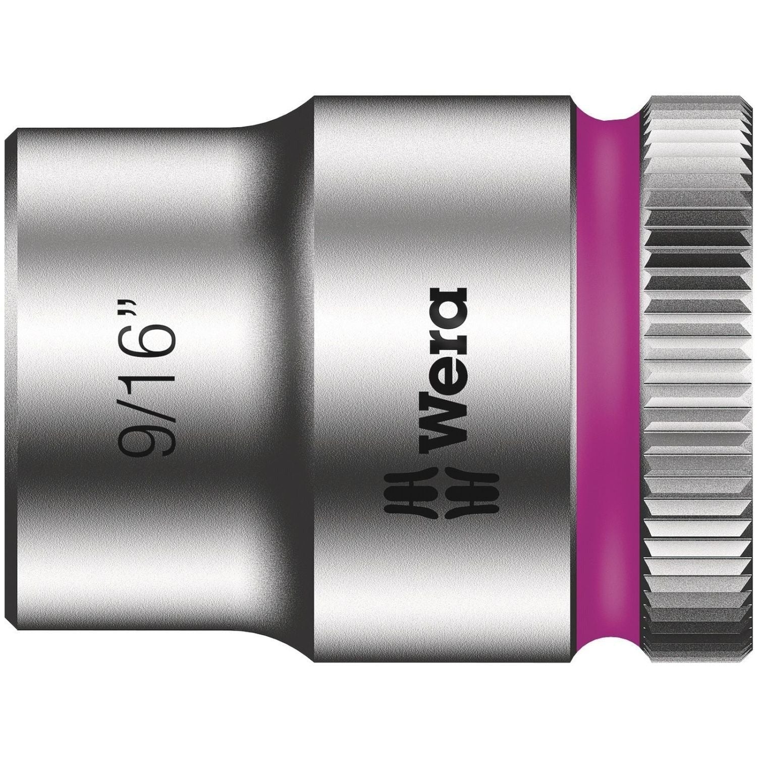 Wera 8790 Hmb Zyklop 3/8-in. Socket, 9/16-in.x29-mm.