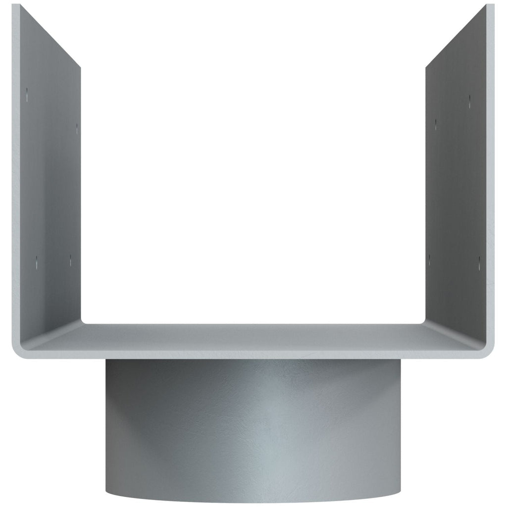 Simpson Strong-Tie LCC5.25-3.5 LCC 5-3/8-in. Column Cap for 3-1/2-in. Outside Diameter Lally Column