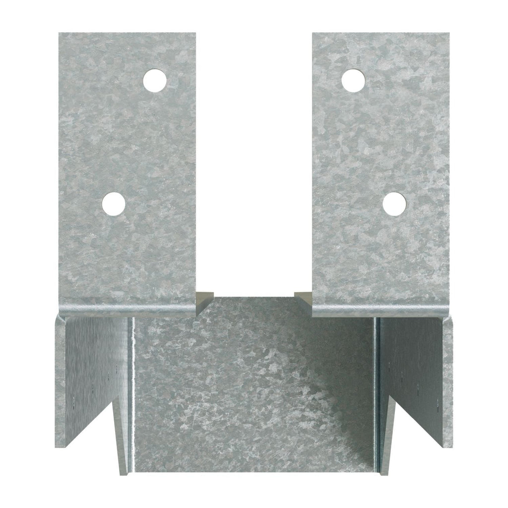 Simpson Strong-Tie HUC414-2 HUC Galvanized Face-Mount Concealed-Flange Joist Hanger for Double 4x14