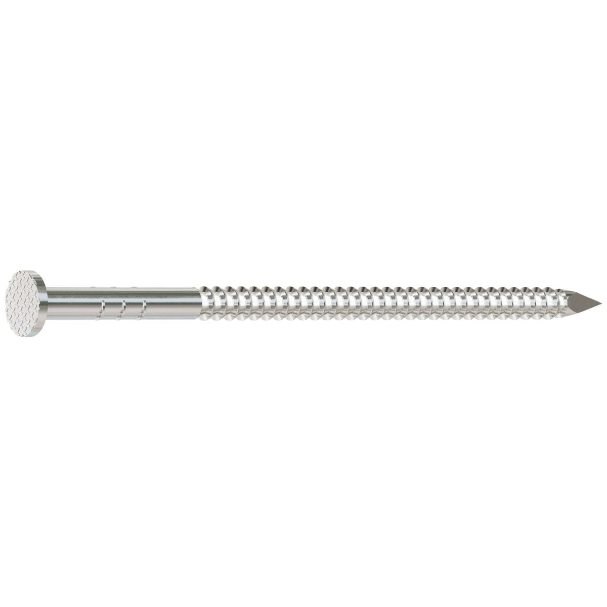Simpson Strong-Tie S10PTD1 Preservative-Treated Wood Decking Nail, Ring Shank, 3-in. x .131-in. Type 304, 1-lb.
