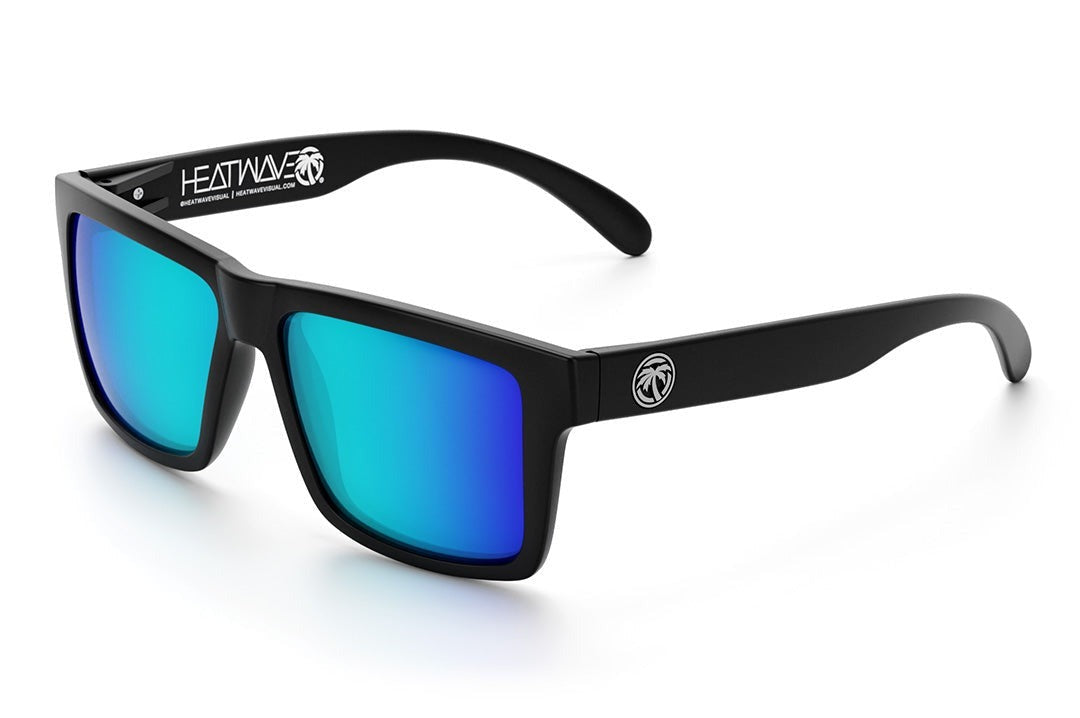 Heat Wave VISE Z87 Black Frame Galaxy Lens Sunglasses