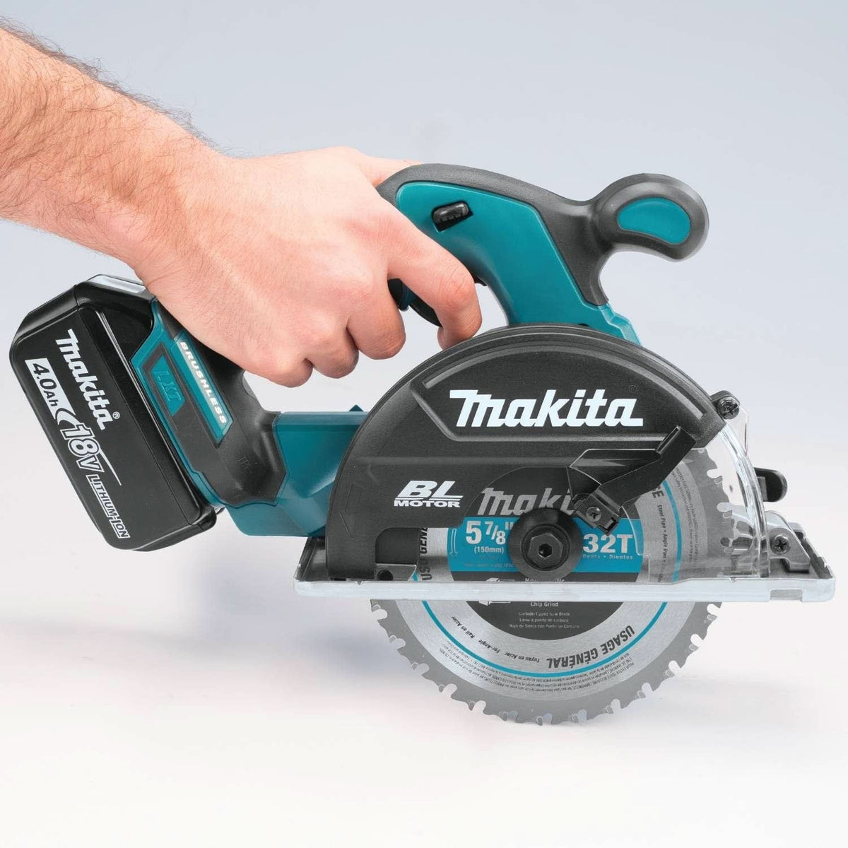 Makita XSC02Z 18V LXT Lithium-Ion Brushless Cordless 5-7/8" Metal Cutting Saw, Tool Only