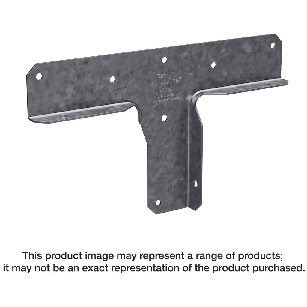 Simpson Strong-Tie RTT12 RTT 18-Gauge Galvanized Rigid Tie Connector for 2x Post, 1x Joist