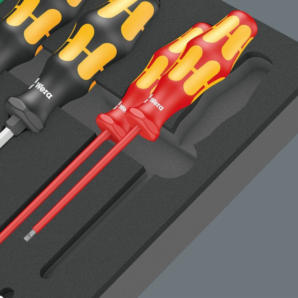 Wera 9710 Foam Insert Screwdriver Set 1, 18-Pieces