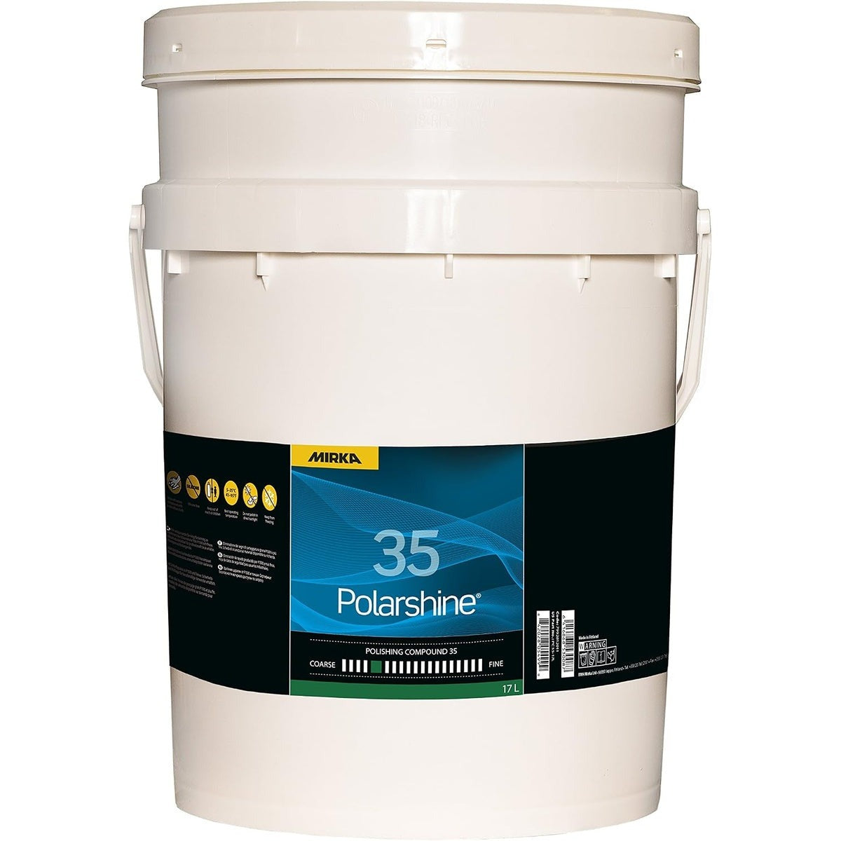 Mirka Polarshine 35 5 L Polishing Compound, Coarse Cut for Surface Finishing (PC35-5L)