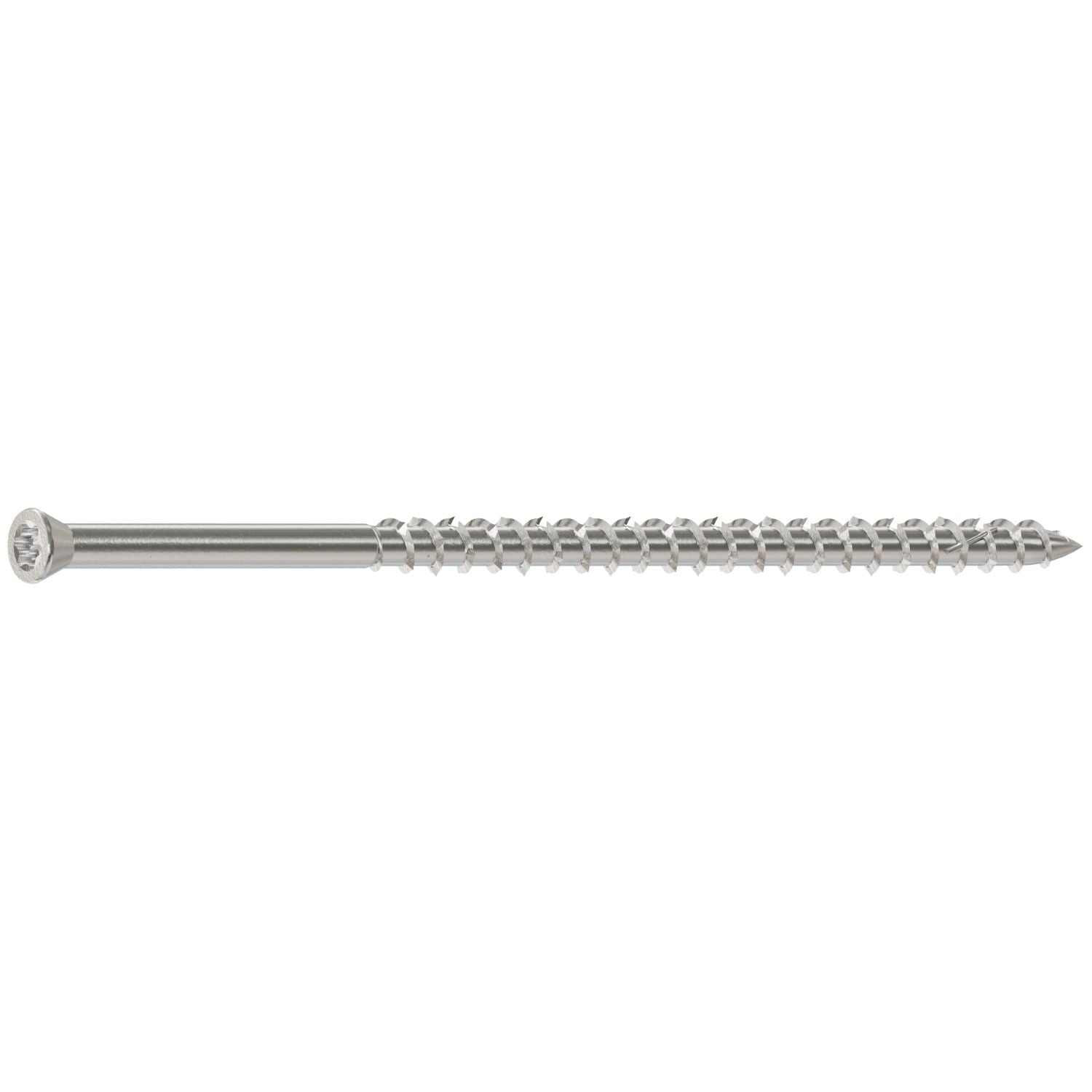 Simpson Strong-Tie S09400WP1 Deck-Drive DWP WOOD SS Screw, #9 x 4-in. T-20, Trim Head, Type 305, 1-lb.
