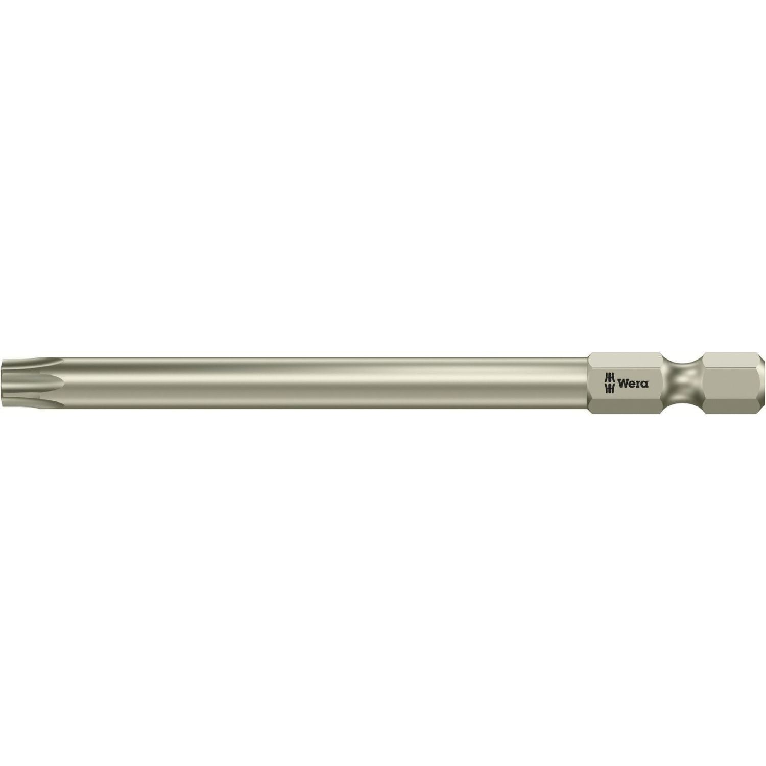 Wera 3867/4 Torx Bo Bit With Bore Hole, Stainless, Torx 30x89-mm.