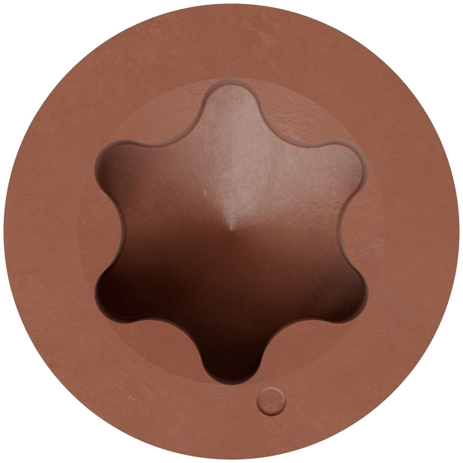 Simpson Strong-Tie T07162FT70TN03 Trim-Head Screw, 6-Lobe Drive, #7 x 1-5/8-in. T-15 Type 316, Tan 03, 70-Pack