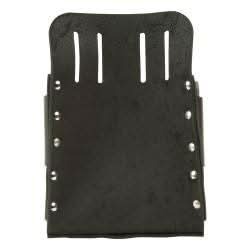 Klein Tools 5126 Leather Tool Pouch with Knife Snap, 5-Pocket